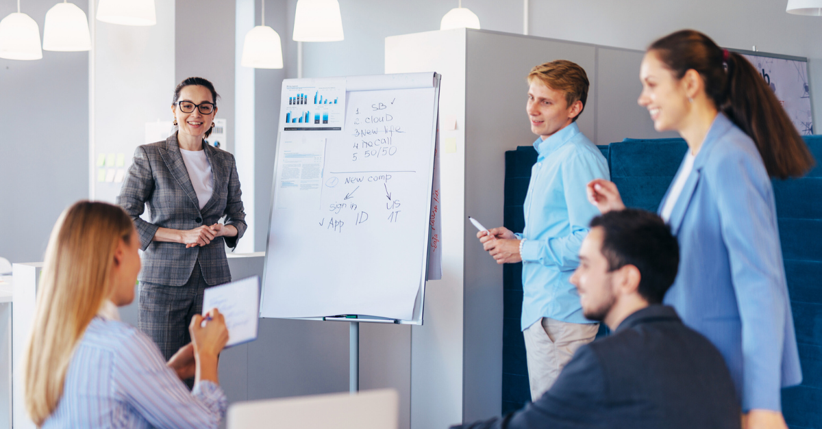 Führungskraft Zustimmung